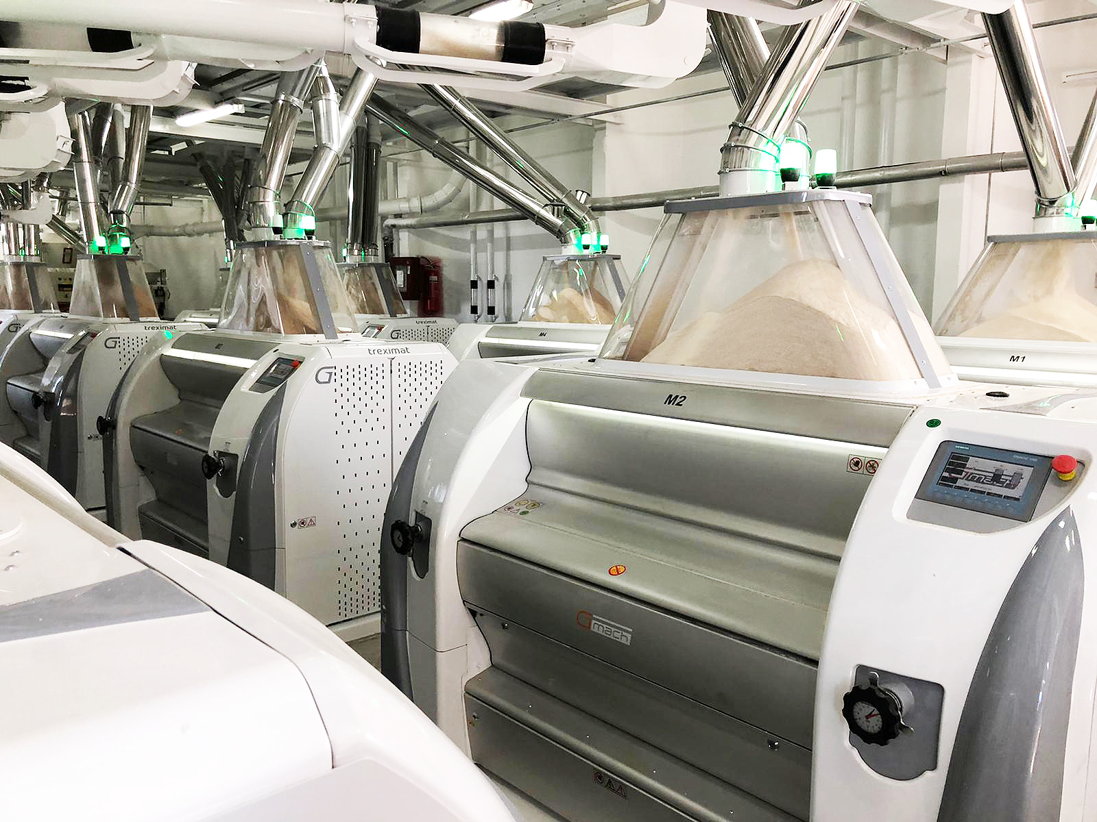 GMach News 300 TPD Capacity Flour Mill is Started to Running in Mitrovic, SERBIA_1